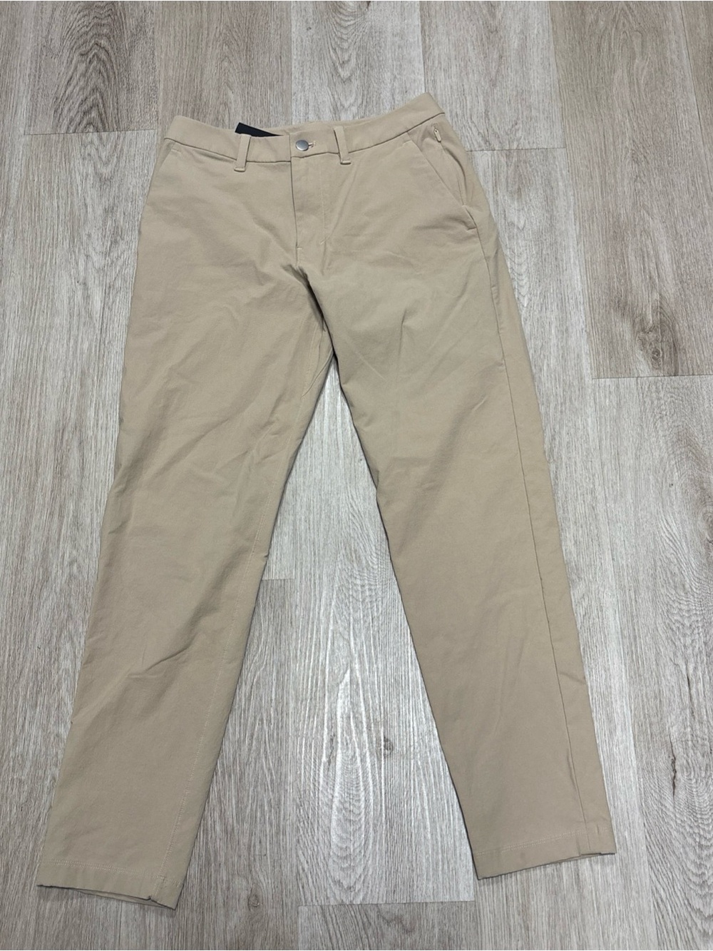 Lululemon Men's ABC Classic-Fit Trouser Tan  Size 28x29